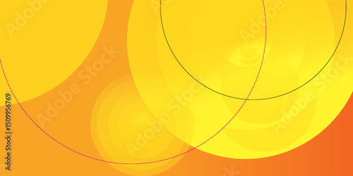 Abstract orange wavy background. Fluid shapes composition. modern