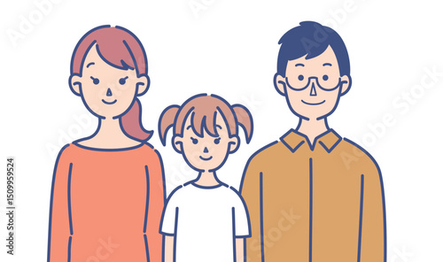 家族のイラスト