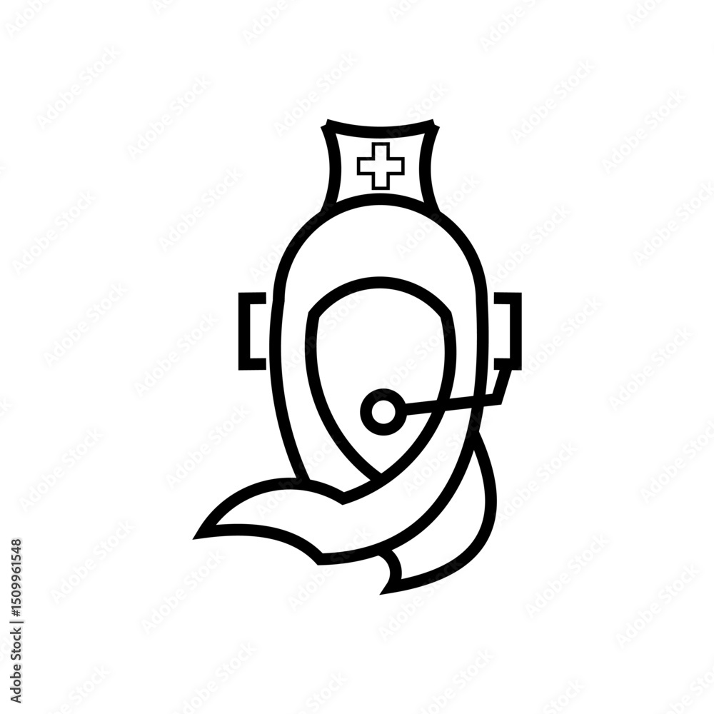 Anesthesia mask icon, symbolizing pain relief, surgery, and medical procedures involving sedation. Ideal for hospital and healthcare industry designs Anesthesia mask icon, symbolizing pain relief, surgery, and medical procedures involving sedation. Ideal for hospital and healthcare industry designs