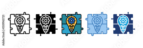 Puzzle Icon Element For Design