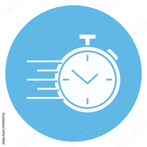 Delivery Time sign symbol vector flat icon