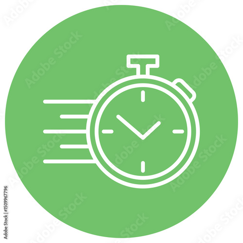 Delivery Time sign symbol vector flat icon