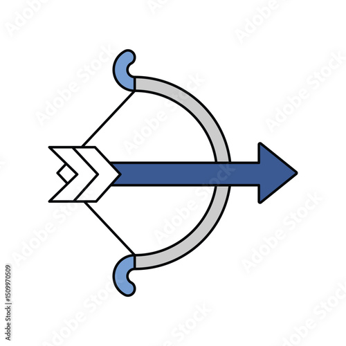 marshmallow lineal color line icon with white background vector stock illustration