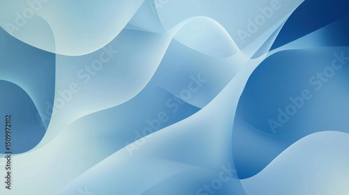 Modern Corporate Gradient Background in Soft Blue Tones
