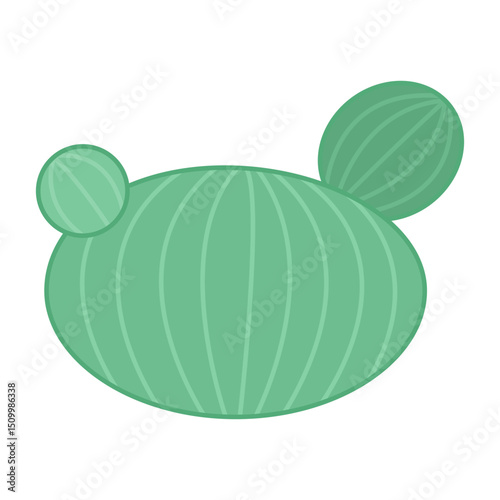 cute cactus design element