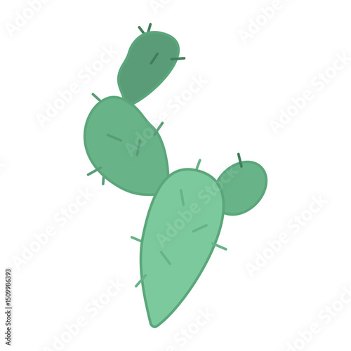 cactus cartoon element