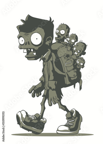 A helpful Zombie Guide leading lost souls through the apocalypse,