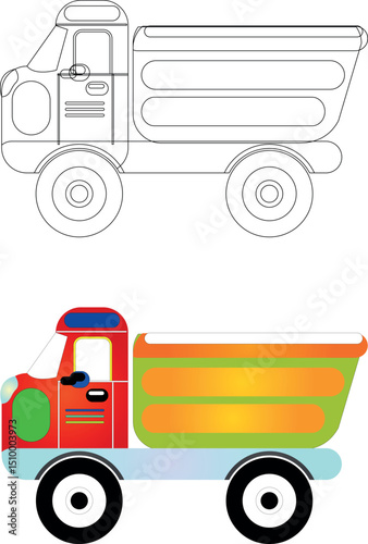 cute tipper truck for kids