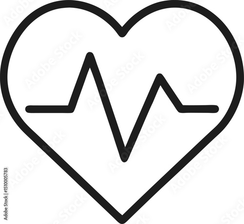 cardiology outline icon