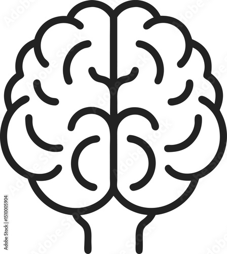 neurology outline  icon 