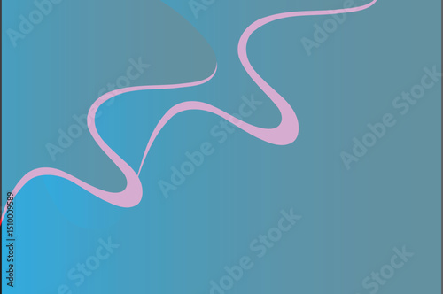 Blue wave background