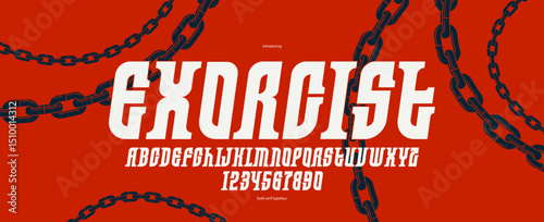 Elegant luxury font with experimental letter shapes, exclusive italic beauty vector typeface for logos and emblems, retro strong typography for headlines and slogans.