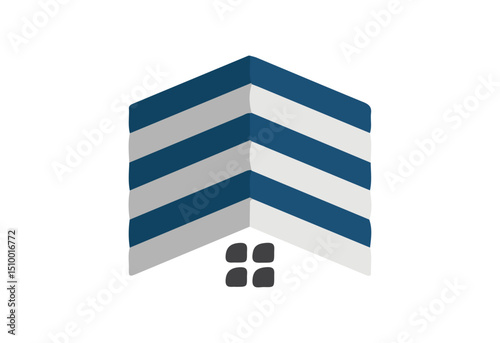 Modern Building Icon Logo Design – Real Estate, Construction, Architecture Art SVG Transparent File for Property Branding and Urban Projects
