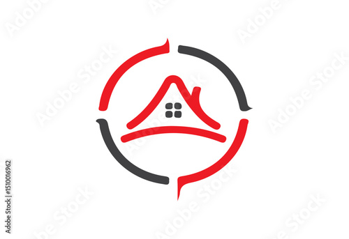 Modern Building Icon Logo Design – Real Estate, Construction, Architecture Art SVG Transparent File for Property Branding and Urban Projects