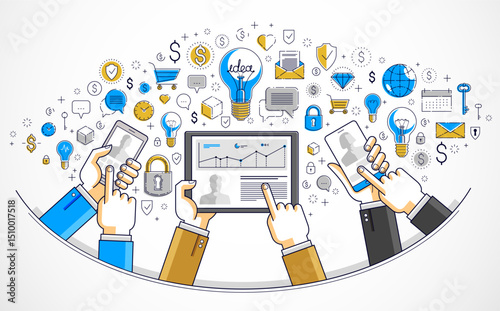 Internet teamwork online te...