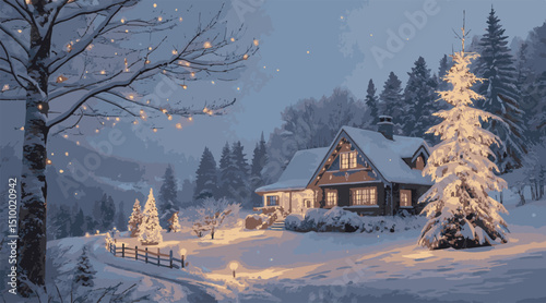 house in the forest