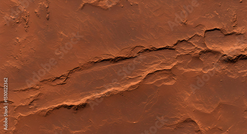 Martian Landscape Evokes A Sense Of Exploration And Discovery