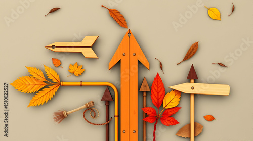 numbers on a wooden background