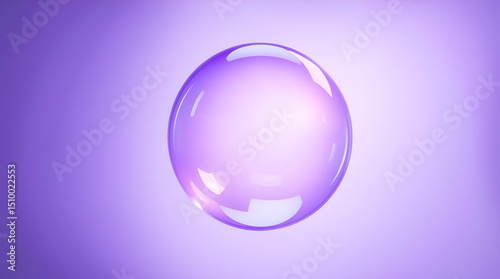 glass sphere with water drops