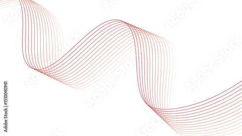 Transparent PNG available
Modern abstract glowing wave background. Modern abstract wave with colorful background. Dynamic wave pattern. Futuristic technology concept. Vector illustration