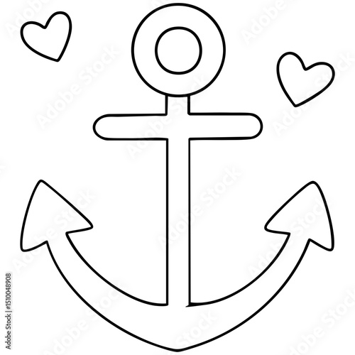 anchor drawing