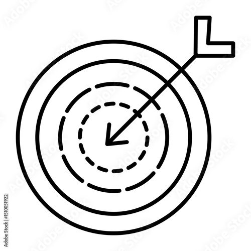 goal outline icon