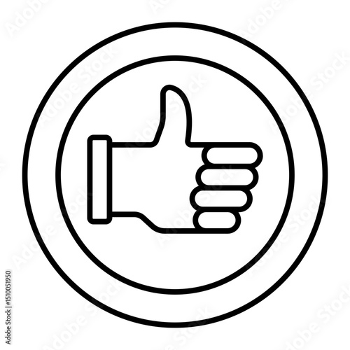 motivation outline icon