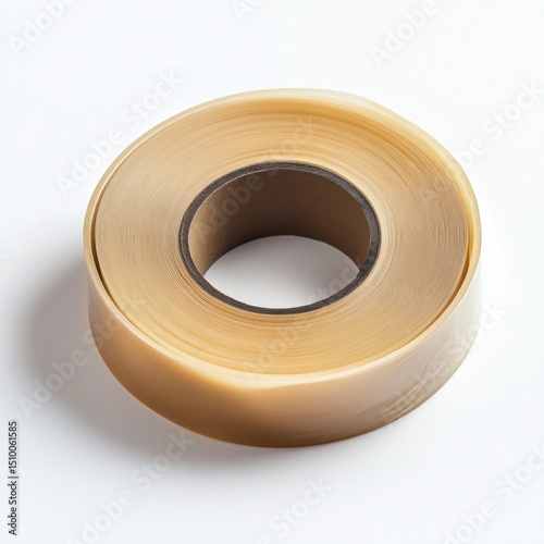 Transparent Adhesive Tape Roll for Packaging and Craft Projects