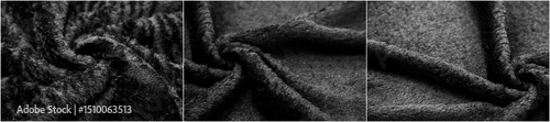 Plush and luxurious dark black fabric with a smooth texture Highly desirable and associated with luxury and wealth Expensive and considered a symbol of wealth and extravagance