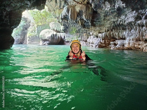 River Tubing Green Santirah Pangandaran photo