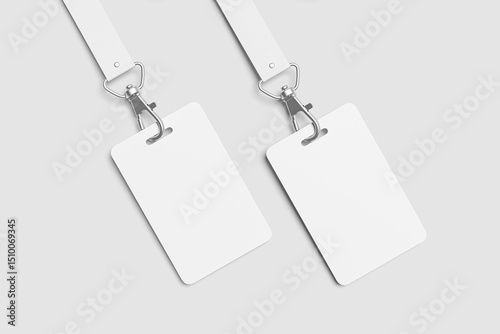 Bild auf Leinwand ID Card Mockup
