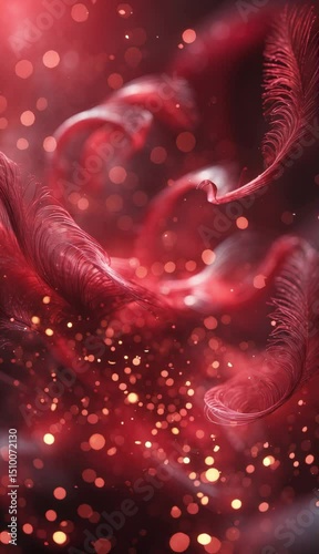 abstract red background