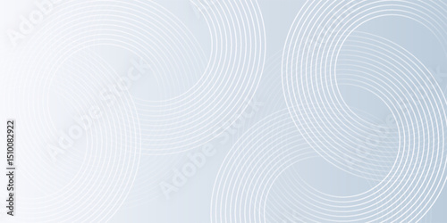 Modern abstract background Vector illustration, circle lines.