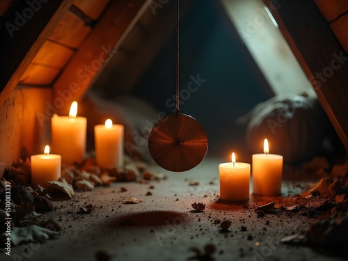 candles on the table