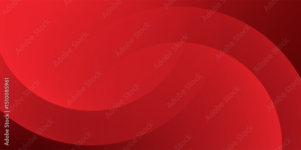Obraz premium Red abstract background. Dynamic shapes composition. Eps10 vector