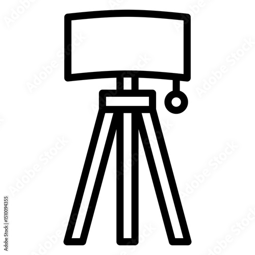 Floor Lamp  Icon Element For Design