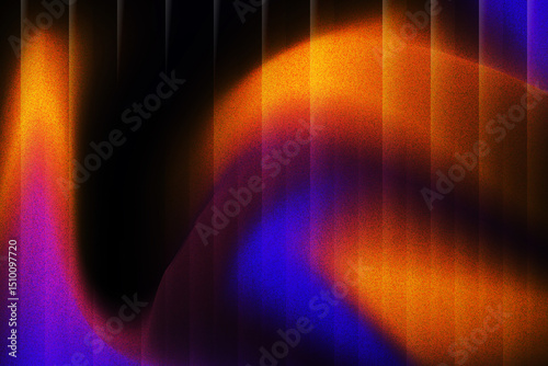 gradient abstract background with rough texture and prism glass lines