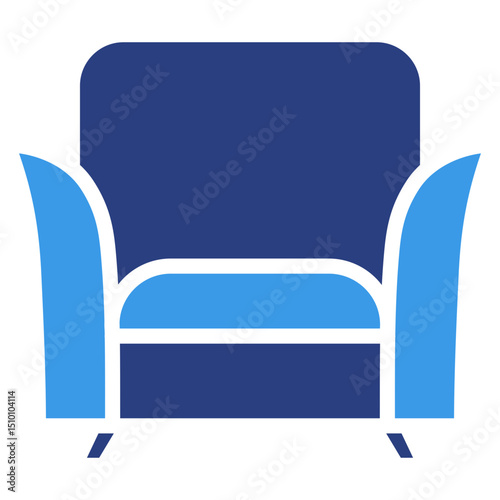 Armchair Seat  Icon Element For Design