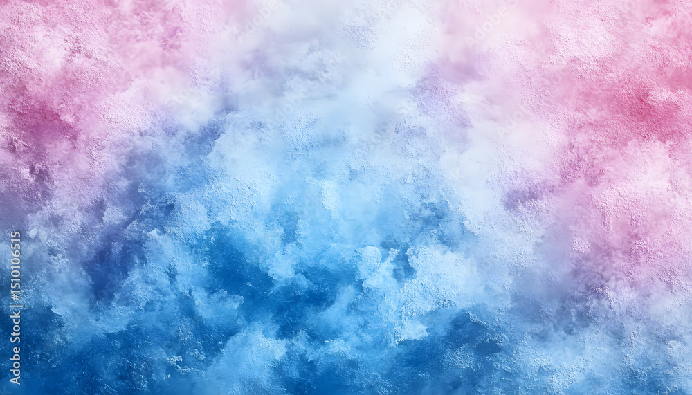 Fototapeta premium Soft pastel gradient background with pink and blue colors