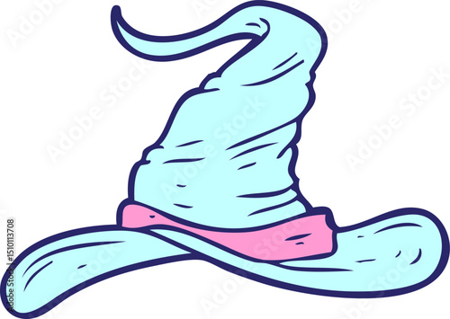 cartoon wizards hat