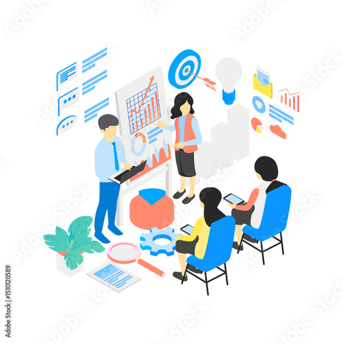 Global business people connect via mobile technology and cloud network, symbolizing worldwide communication and concept
