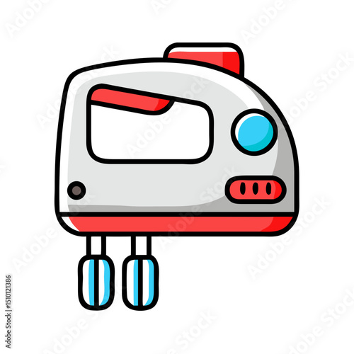 Electric mixer for baking.