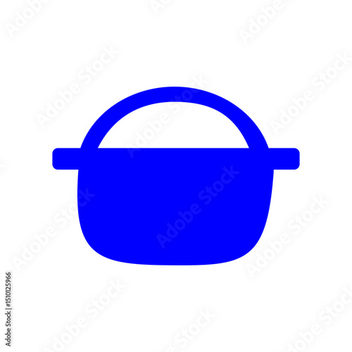 cooking pot icon, kitchen pot icon, cookware icon vector