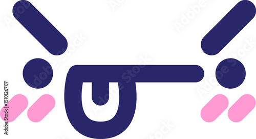 fed up face icon