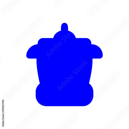 cooking pot icon, kitchen pot icon, cookware icon vector