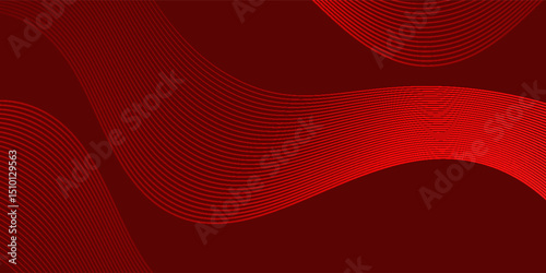 red abstract background. Geometric lines pattern. Modern shiny blue gradient lines. Futuristic technology graphic design. modern trendy design