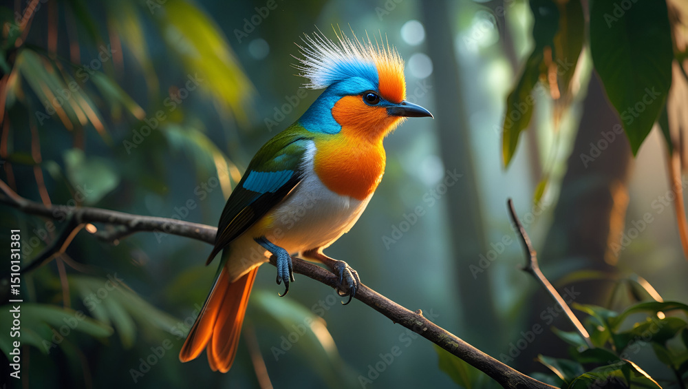 Naklejka premium colorful bee eater