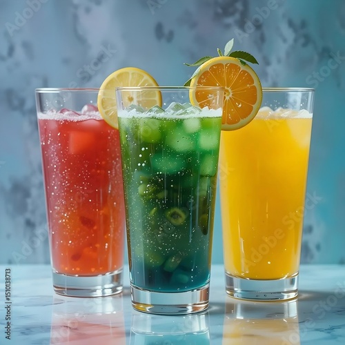 International Bartender Day Colourfull cocktail drink glass 