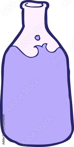 cartoon bottle