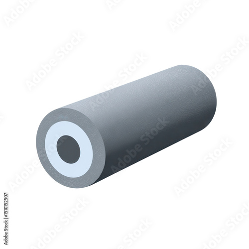 A cylindrical lithium-ion battery cell commonly used in electronic devices and electric vehicles.